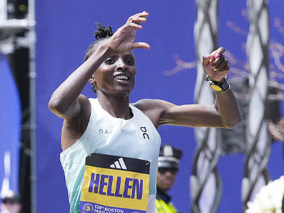 Helln Obiri wins the 2024 Boston Marathon