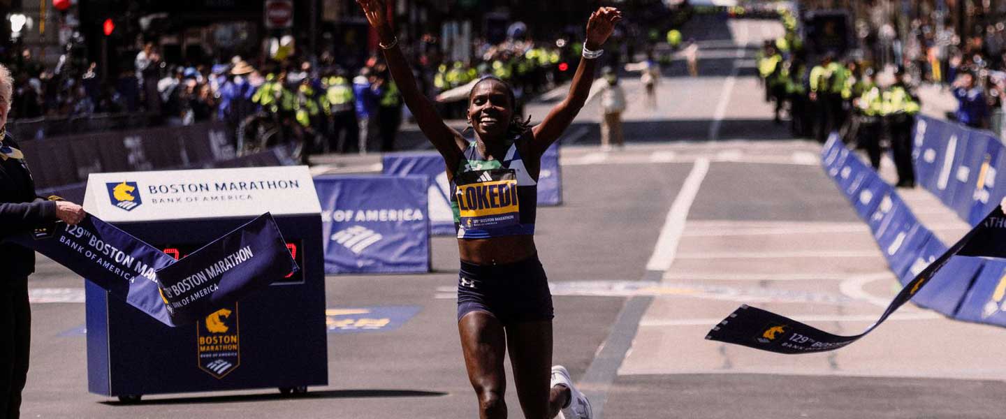 Lokedi claims course record to dash Obiri’s three-peat