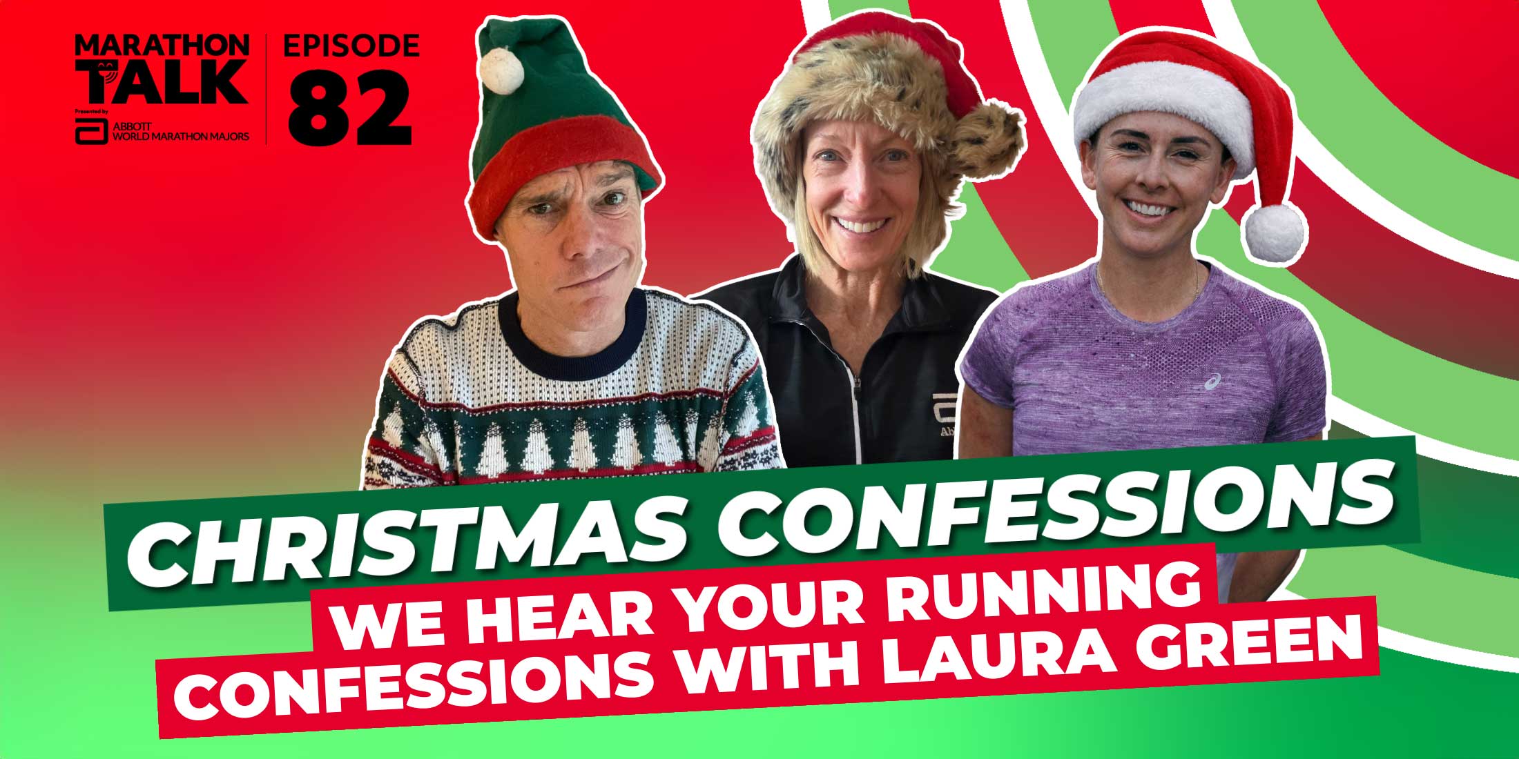 Cover image of Marathon Talk Episode 82 featuring Martin Yelling, Deena Kastor and Laura Green